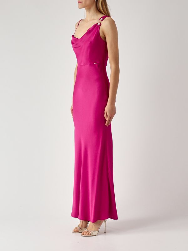 3. Abito donna in viscosa Fuxia Twinset 261tp2760