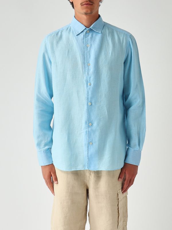 Camicia uomo Raphael in lino Linen Vintage 31l MC2 Saint Barth