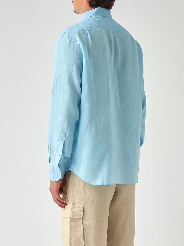 4. Chemise Raphael en lin pour homme Lin Vintage 31 L MC2 Saint Barth rph0001