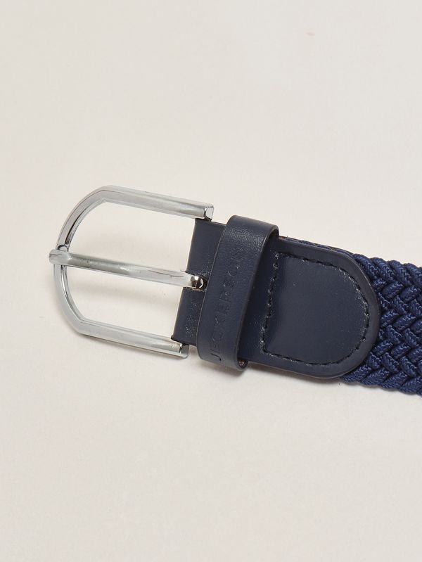 3. Geflochtener Gürtel für Kinder Blau Jeckerson j5119hs26