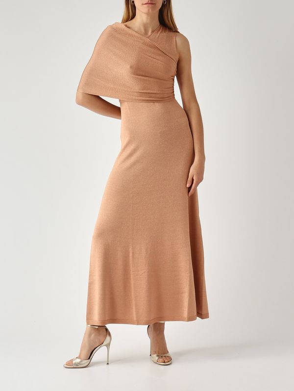 2. Abito donna in maglia lurex Rosa Perlato Twinset 261tt3010