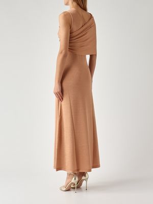 4. Abito donna in maglia lurex Rosa Perlato