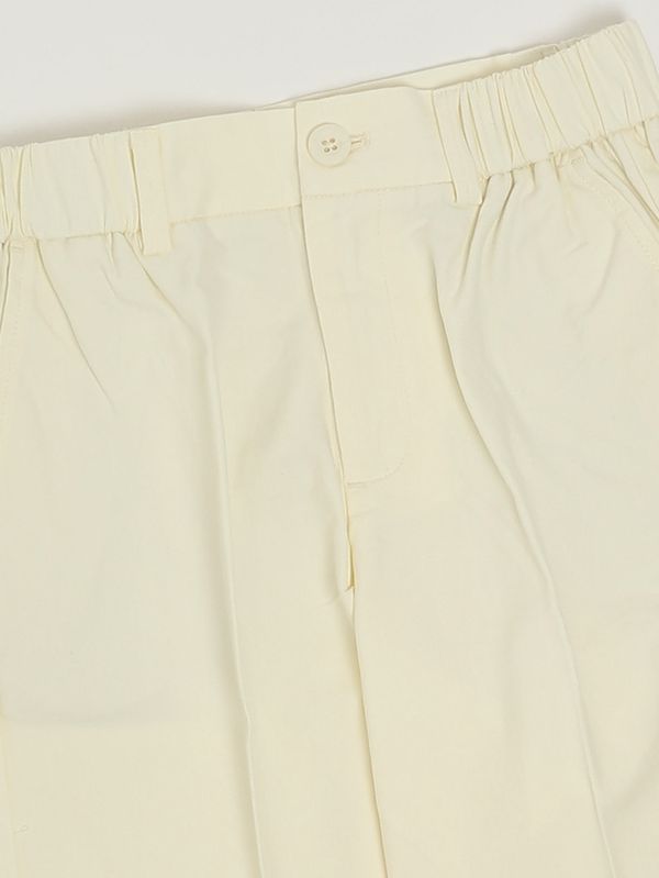 3. Bermuda pour garçon en mélange de coton Lait Jeckerson j5186ps26