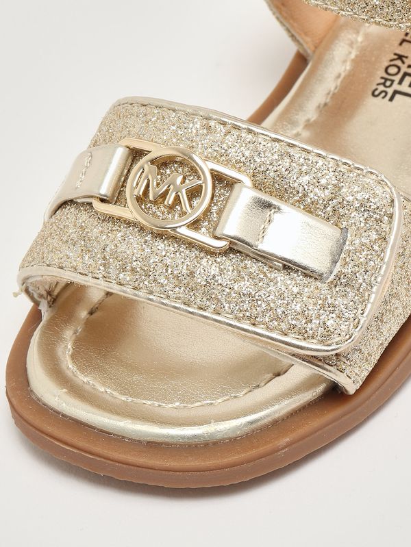 5. Sandalia de niña de imitación piel Oro Michael Kors mk03828