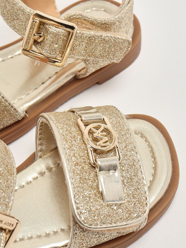 4. Sandalia de niña de imitación piel Oro Michael Kors mk03828