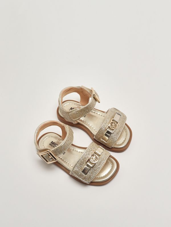 2. Sandalia de niña de imitación piel Oro Michael Kors mk03828