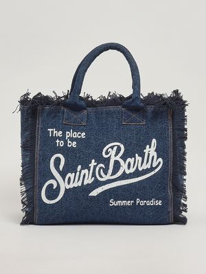 1. Borsa donna Vanity in cotone Denim Dark