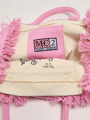 3. Women's cotton Vanity bag Zebra 21 Rhinestones