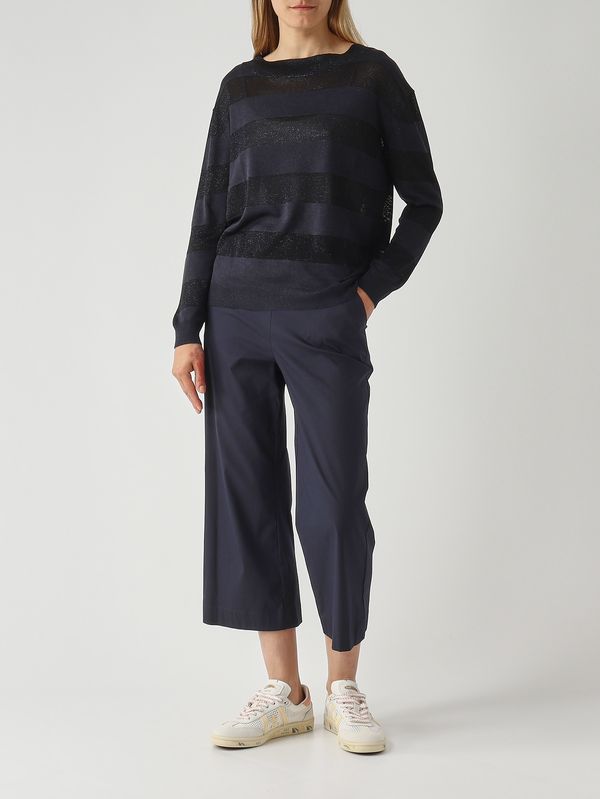 2. Damenpullover aus Seide und Viskose-Lurex Nacht Gran Sasso 5722123702