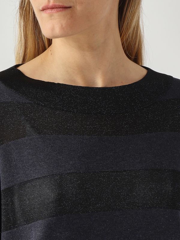 5. Damenpullover aus Seide und Viskose-Lurex Nacht Gran Sasso 5722123702