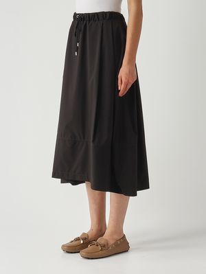 3. Damenrock aus Funktionsmaterial Schwarz