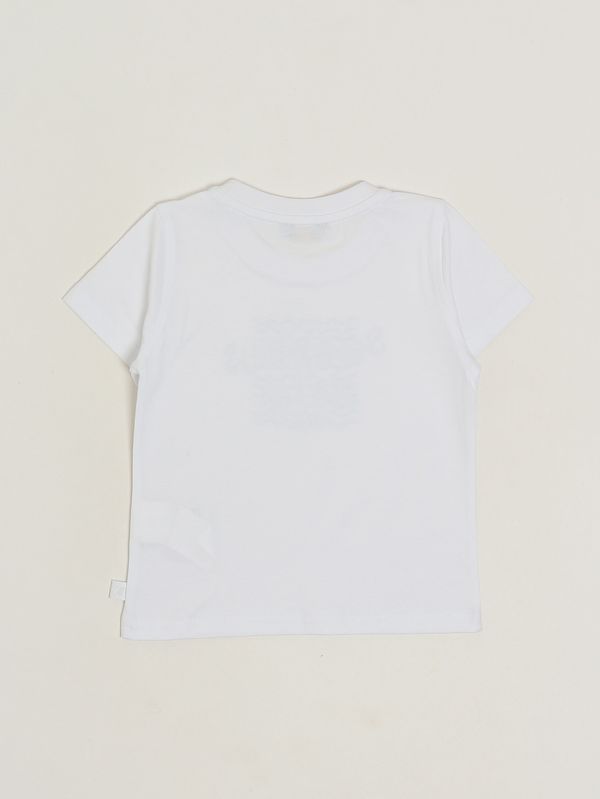 2. T-shirt bambino Odom in cotone Bianco K-Way k1161yw