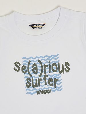 3. Odom Baumwoll-T-Shirt für Jungen Weiß
