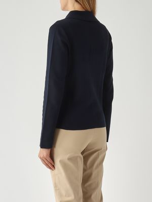 4. Chaqueta de punto para mujer Azul marino