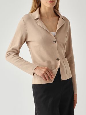 5. Women's knitted jacket Sand