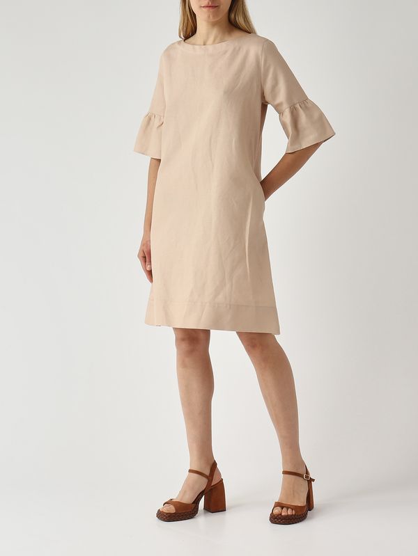 2. Abito donna in cotone e lino Sabbia Gran Sasso 7224160500