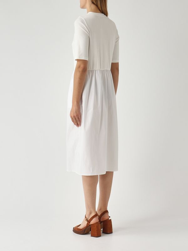 4. Abito donna in cotone stretch Bianco Gran Sasso 7220480304