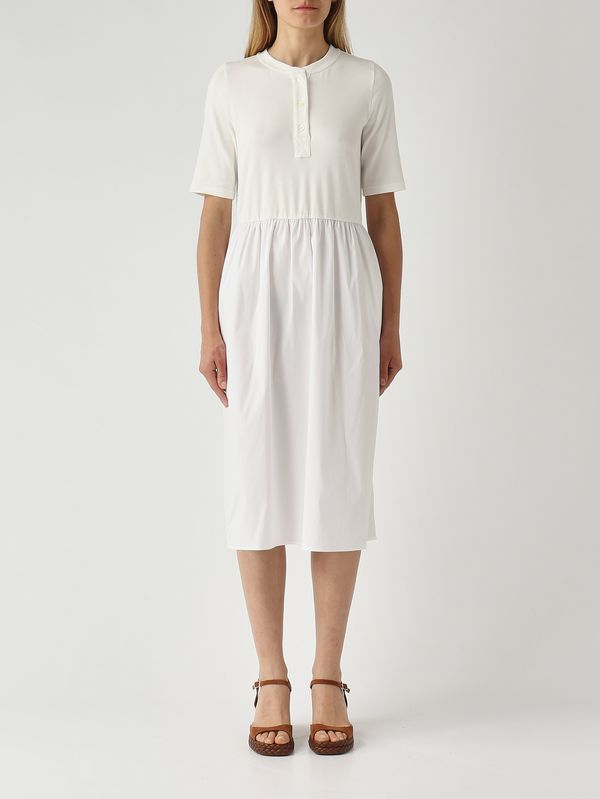 1. Abito donna in cotone stretch Bianco Gran Sasso 7220480304