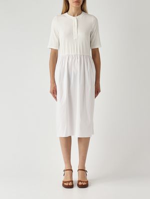 1. Abito donna in cotone stretch Bianco