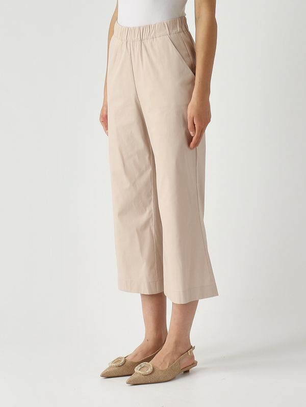 3. Damenhose aus Stretch-Baumwollmischung Beige Gran Sasso 7623954300