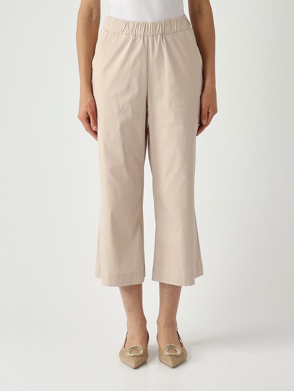 1. Damenhose aus Stretch-Baumwollmischung Beige Gran Sasso 7623954300