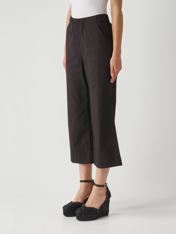 3. Damenhose aus Stretch-Baumwollmischung Schwarz Gran Sasso 7623954300