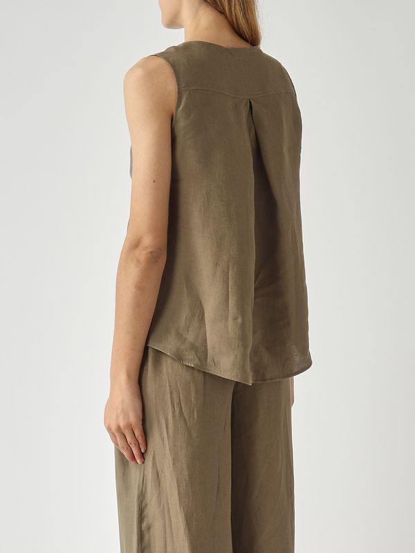 4. Women's linen blouse Military Gran Sasso 6123150000