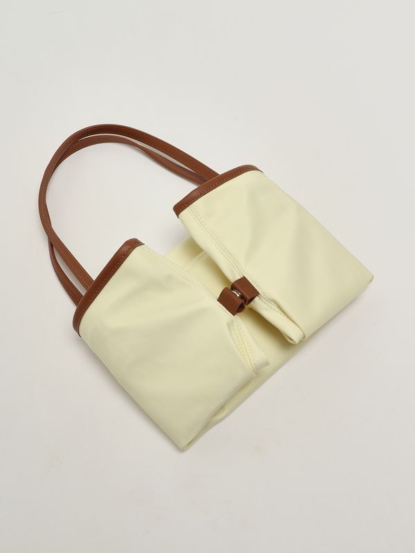 5. Borsa donna The City Bag Large in nylon 1018 Emb MC2 Saint Barth cb0002