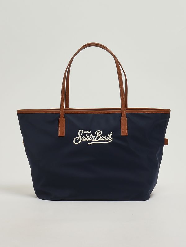 1. Borsa donna The City Bag Large in nylon 6118 Emb MC2 Saint Barth cb0002