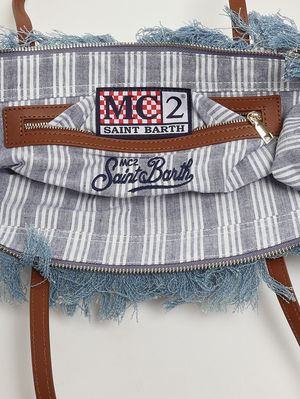 4. Women's City medium denim bag Denim