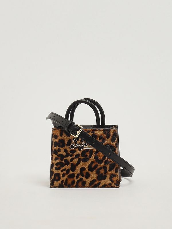 4. Women's Micro bag in brushed leather Leo Brushed Leather 18 MC2 Saint Barth shbm0003