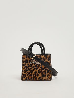 4. Women's Micro bag in brushed leather Leo Brushed Leather 18