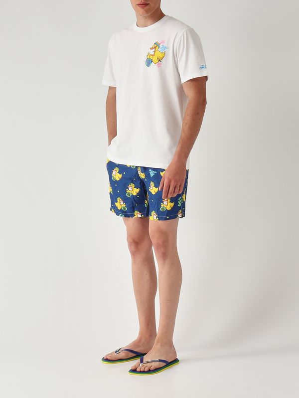 2. T-shirt uomo Portland in cotone Cpt Ducky Padel 01n MC2 Saint Barth prl0002