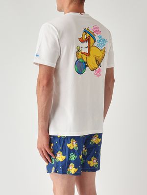 4. T-shirt uomo Portland in cotone Cpt Ducky Padel 01n