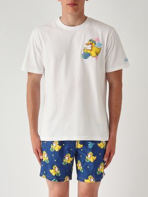 1. T-shirt uomo Portland in cotone Cpt Ducky Padel 01n