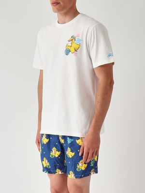 3. T-shirt uomo Portland in cotone Cpt Ducky Padel 01n