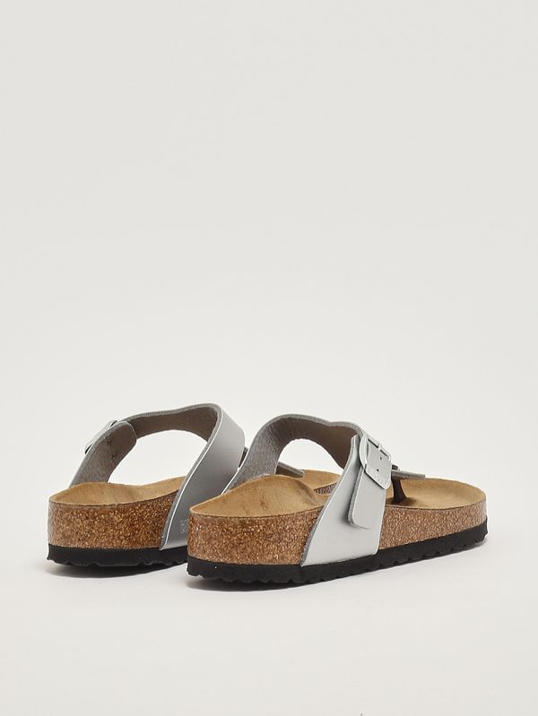 3. Gizeh women's sandal in Birko-Flor Silver Birkenstock 043851
