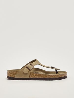 1. Gizeh oiled leather sandal Light Tobacco