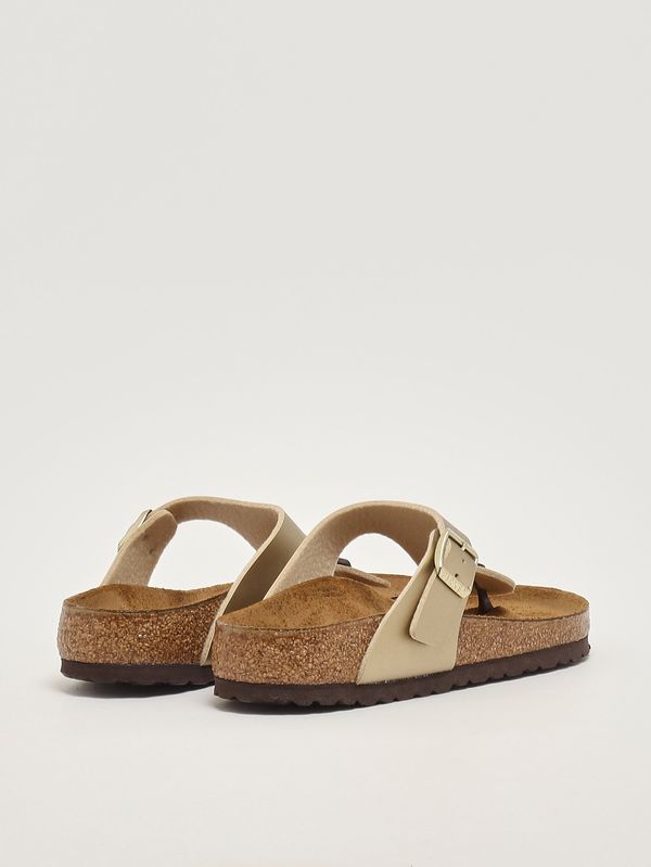 3. Damen-Sandale Gizeh aus Birko-Flor Gold Birkenstock 1016108
