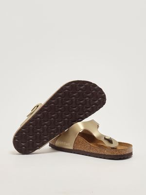4. Damen-Sandale Gizeh aus Birko-Flor Gold