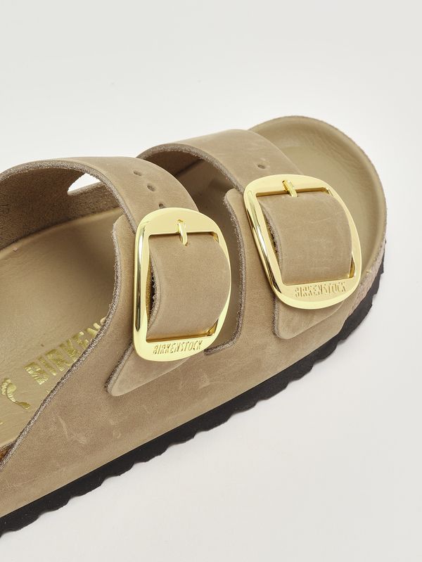 5. Sandalo donna Arizona Big Buckle in pelle oliata Tabacco Chiaro Birkenstock 1030395
