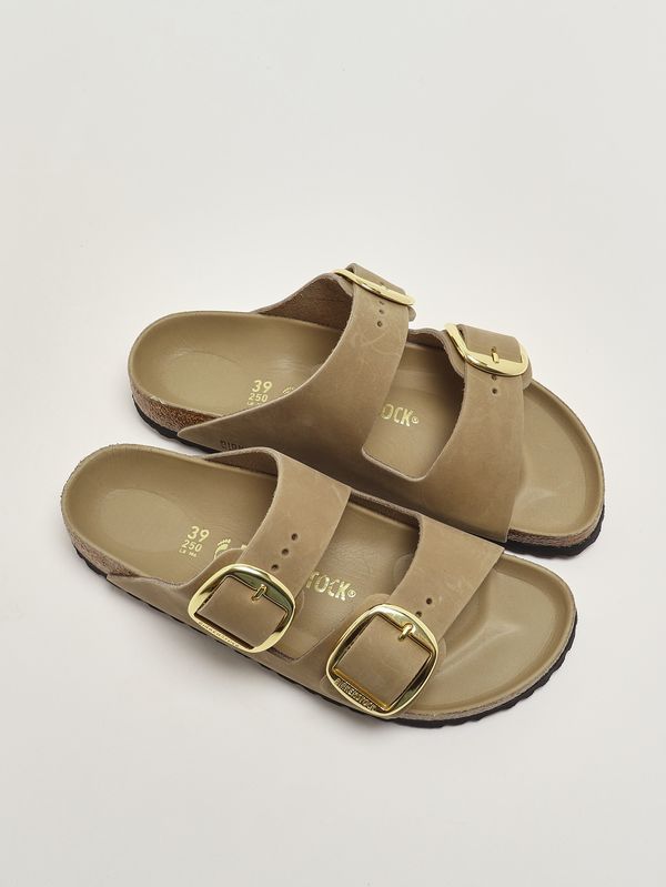 2. Sandalo donna Arizona Big Buckle in pelle oliata Tabacco Chiaro Birkenstock 1030395
