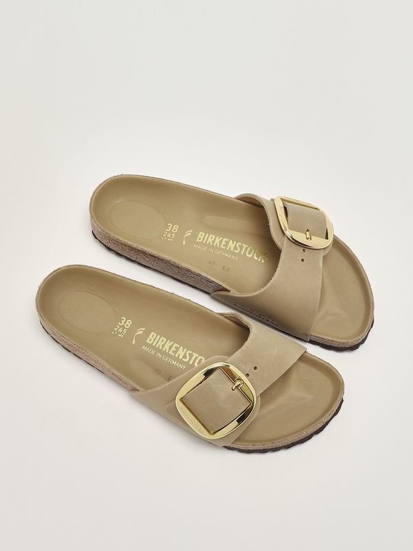 2. Sandalo donna Madrid Big Buckle in pelle oliata Tabacco Chiaro Birkenstock 1030467