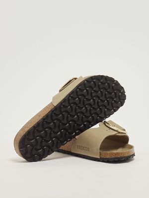 4. Sandalo donna Madrid Big Buckle in pelle oliata Tabacco Chiaro