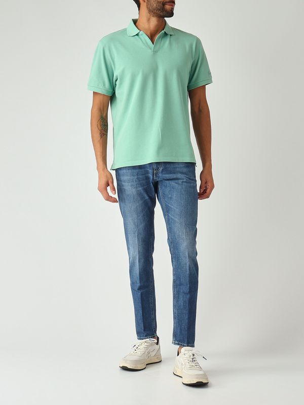 2. Jeff Herrenjeans aus Baumwolle Blauer Denim Dondup up641dfh269uj40