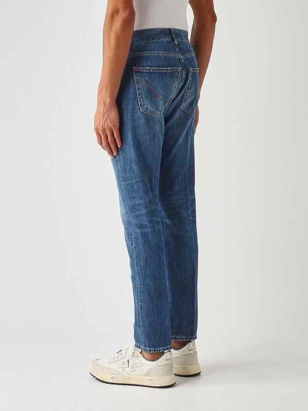 4. Jeff Herrenjeans aus Baumwolle Blauer Denim Dondup up641dfh269uj40