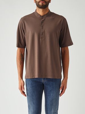 1. T-shirt homme en jersey crêpe voile Tête de Maure