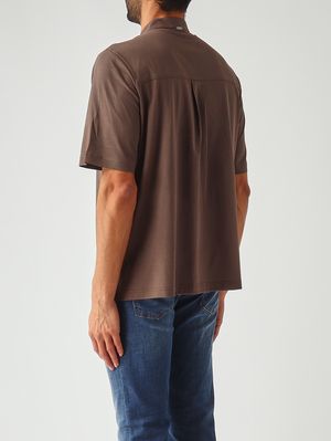 4. T-shirt homme en jersey crêpe voile Tête de Maure
