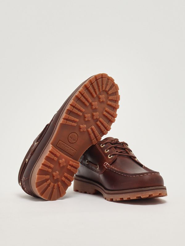 Timberland Authentic 3-Eye Classic Lug leather loafers for boys