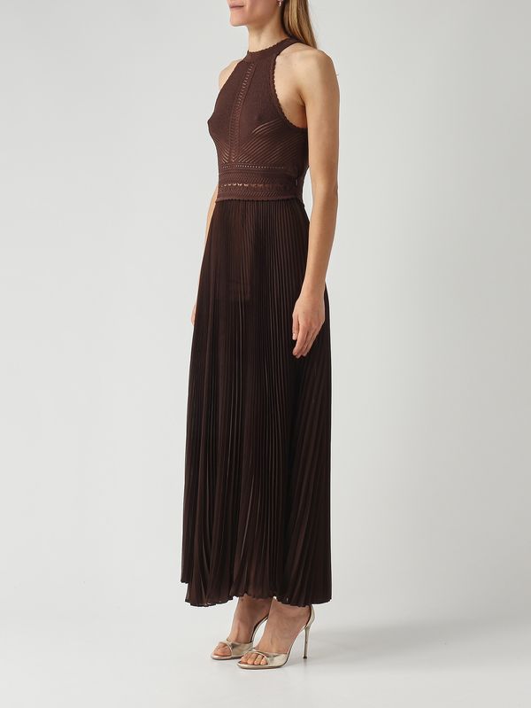 brown georgette dress Brown Color Soft Georgette Ruffle Style Anarkali Gown – Pravra Enterprise main image 0